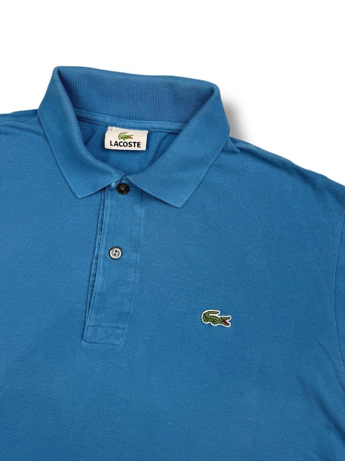 Lacoste Polo Shirt – Blau – Größe M (4)