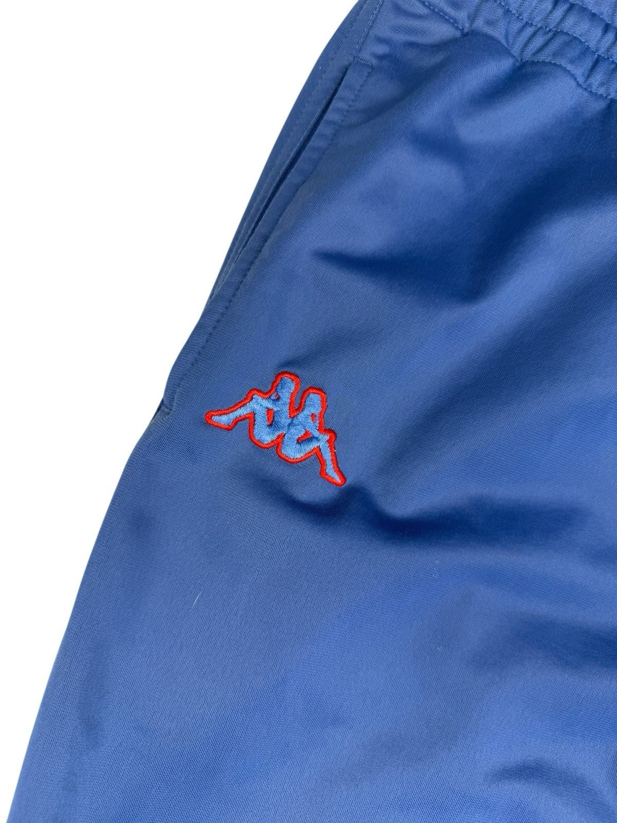 Kappa Tracksuit – Weiß-Blau – Größe M