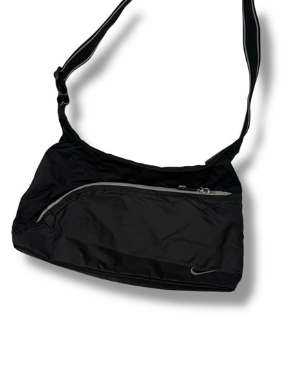 Nike Handtasche – Schwarz – Vintage – Gesticktes Logo