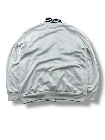 Real Madrid Full-Zip Jacke – Weiß/Blau – Herren XL