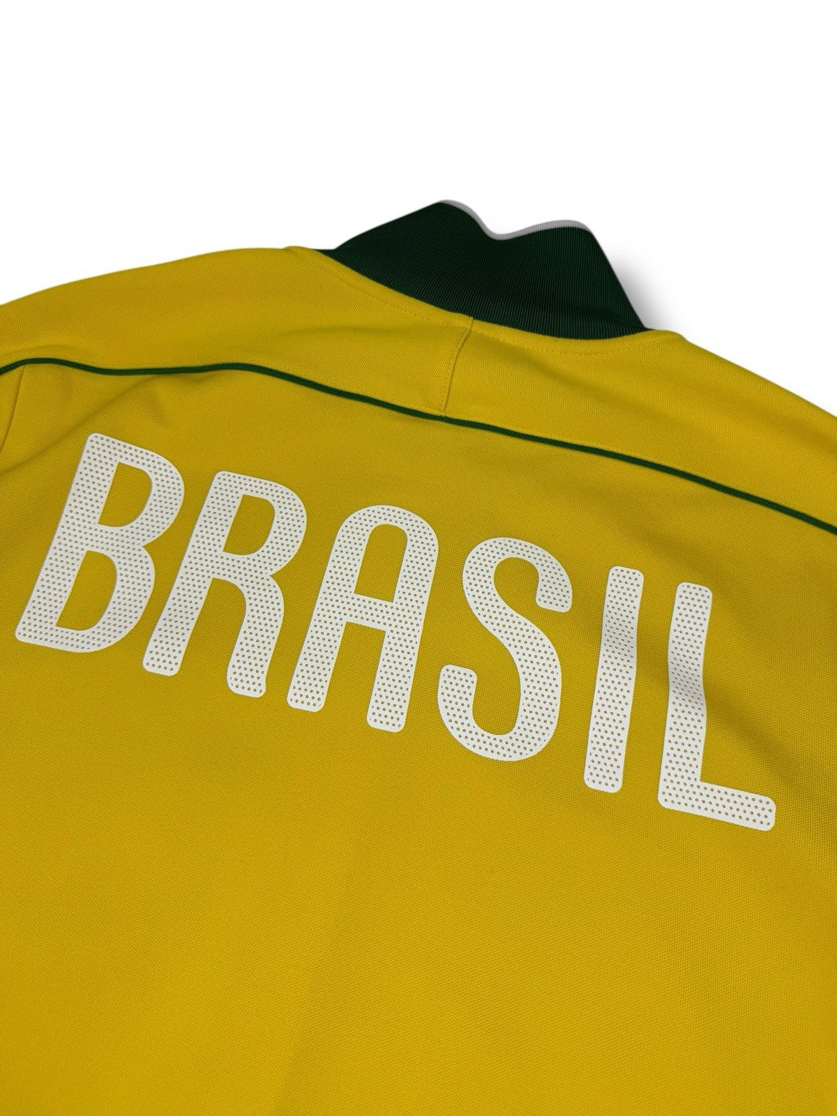 Nike Track Jacket – Brasilien – Gelb/Weiß – Größe M
