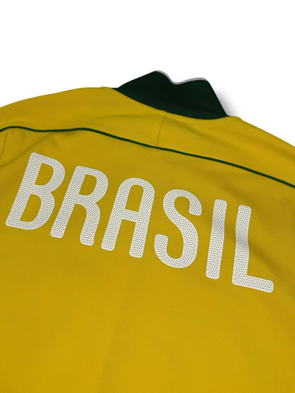 Nike Track Jacket – Brasilien – Gelb/Weiß – Größe M