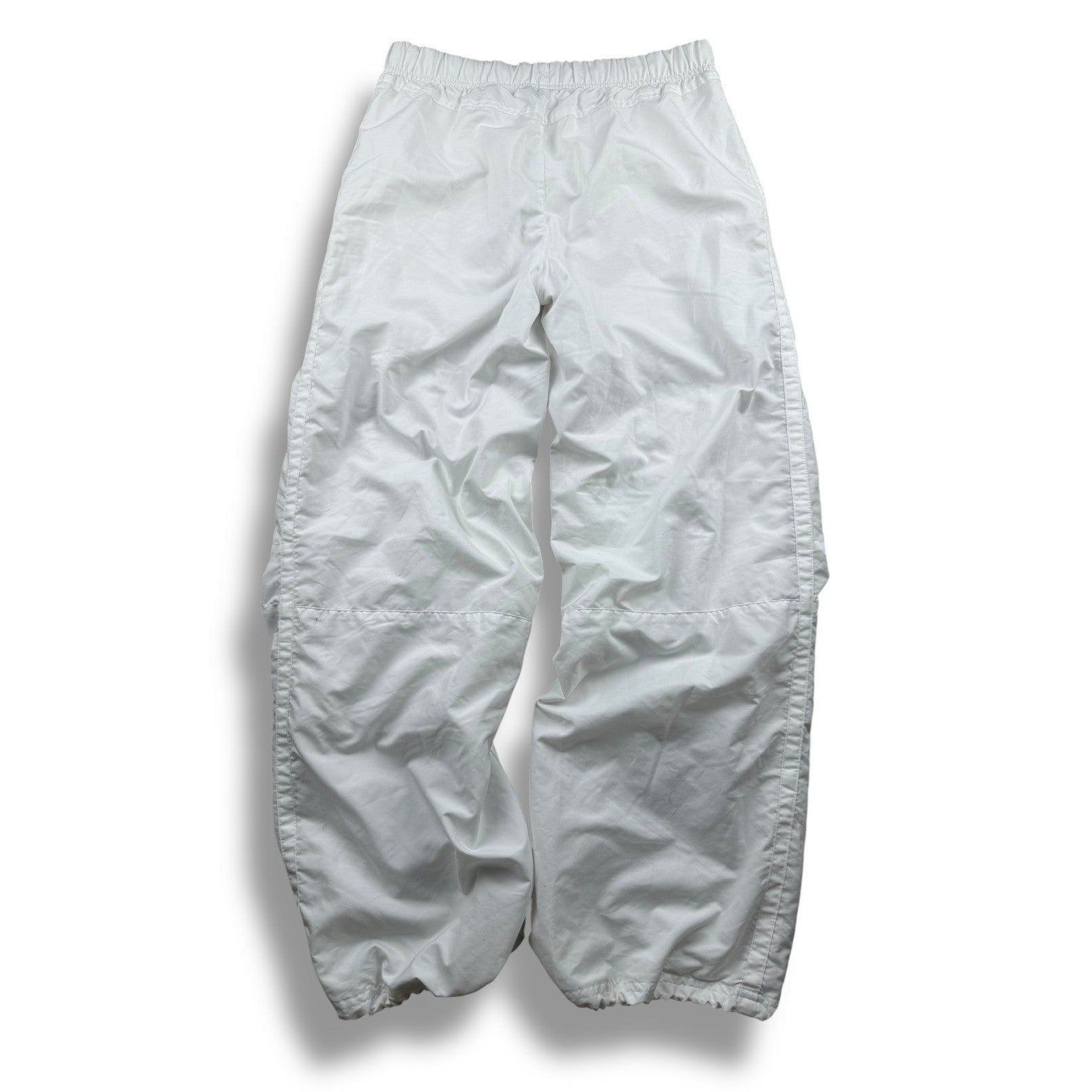 Nike Vintage Track Pants – Weiß – Baggy Fit S
