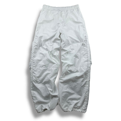 Nike Vintage Track Pants – Weiß – Baggy Fit S