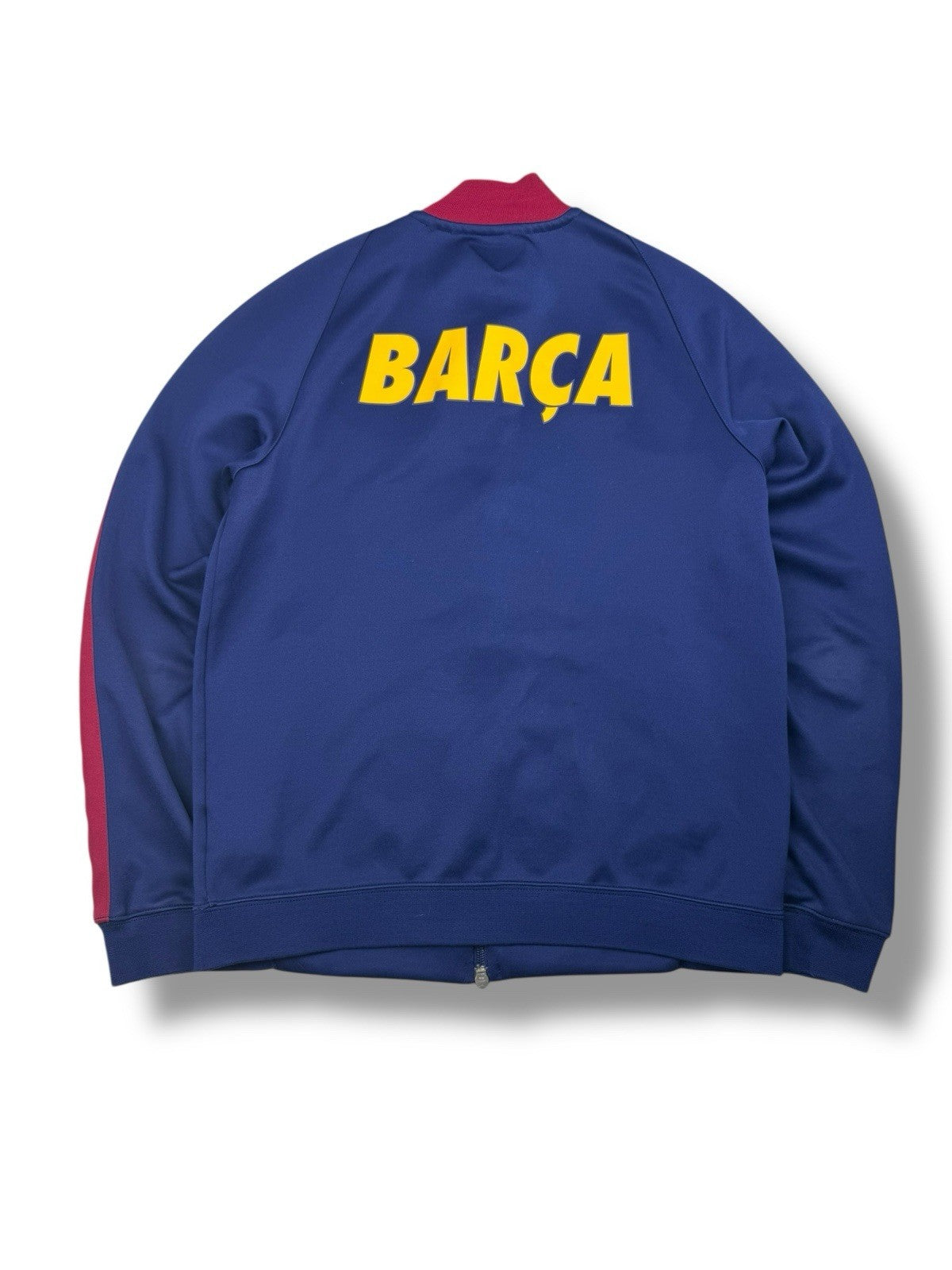 FC Barcelona Track Jacket – Blau/Rot – Größe M – Nike