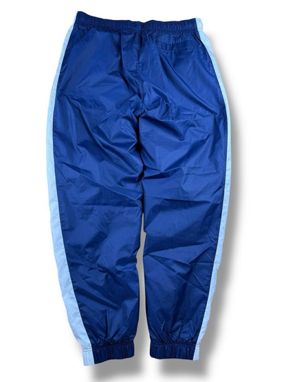 Nike – Nylon Tracksuit – Blau/Weiß – Größe L – Baggy Fit