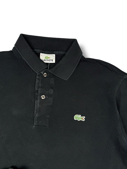 Lacoste Poloshirt Größe 3 In Schwarz Mit Kurzen Ärmeln