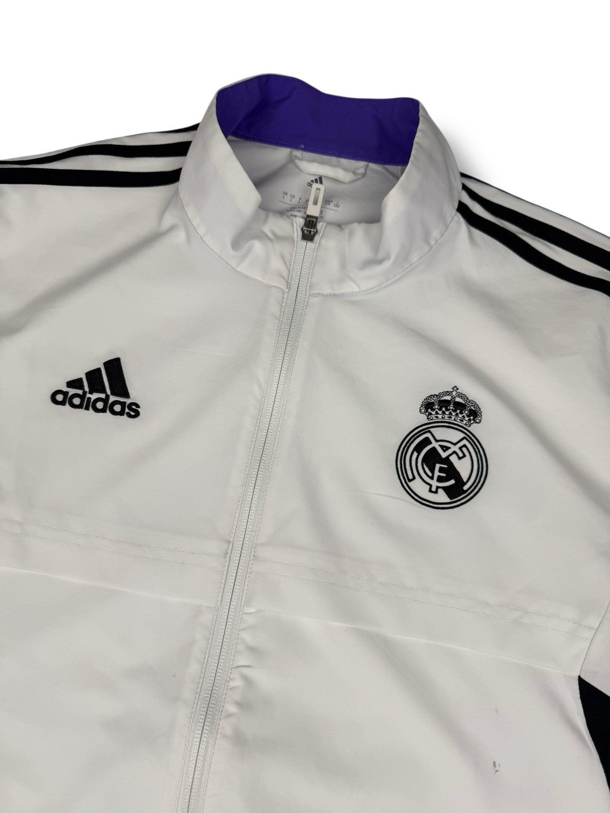 Real Madrid Tracksuit – Weiß – Größe L