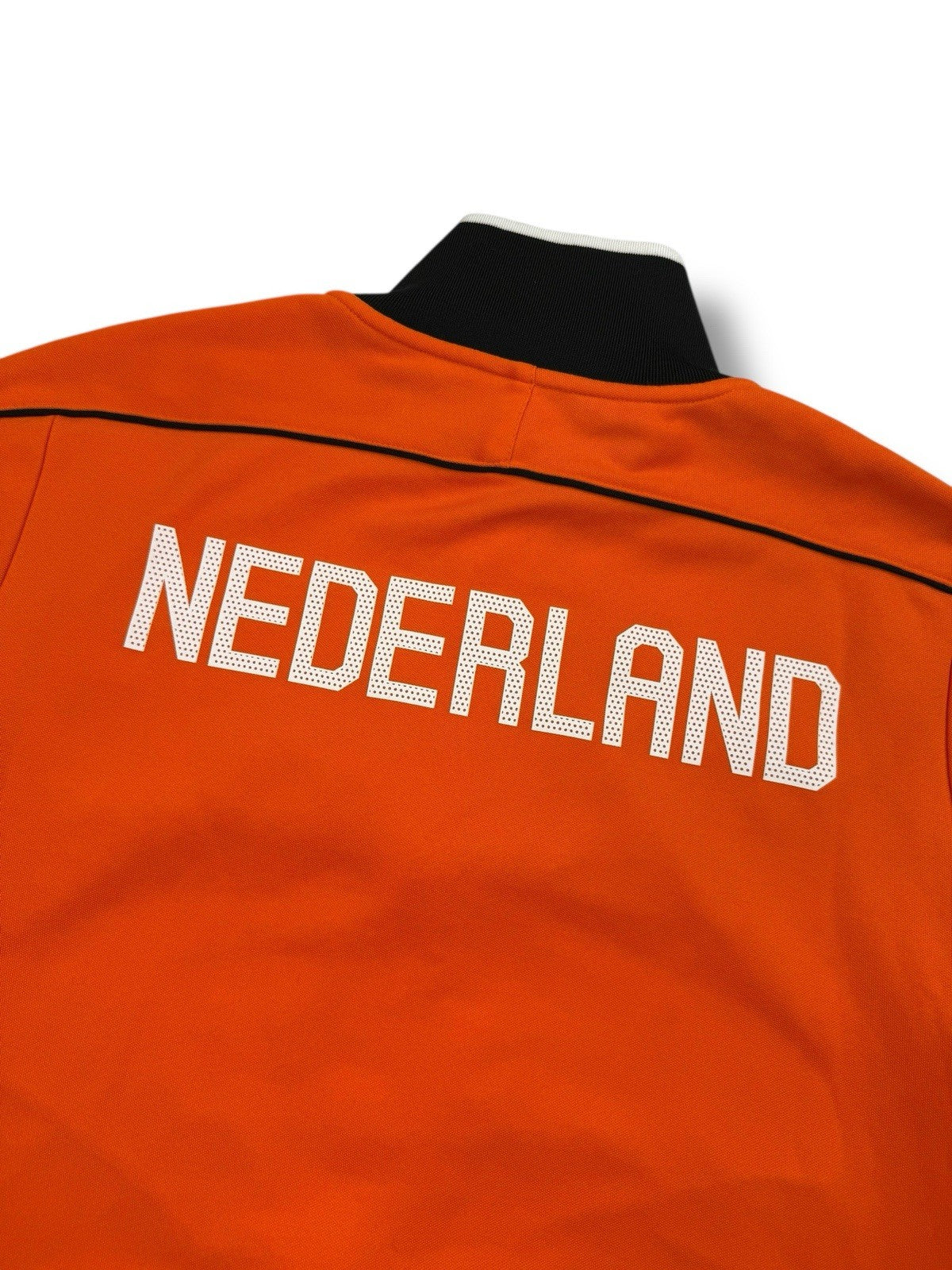 Nike Holland Track Jacket – Orange/Schwarz/Weiß – Größe M – Vintage