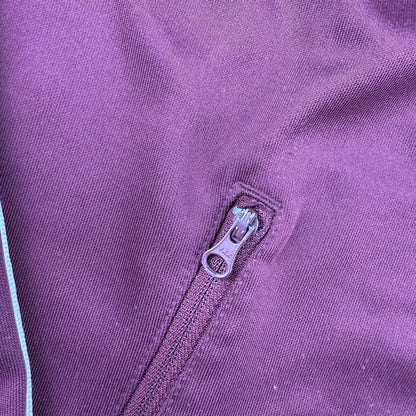Nike Tracksuit – Weinrot – Herren – Größe S – Vintage Trainingsanzug mit Zipper