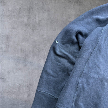 Ralph Lauren Zip-Hoodie – Grau – Herren L – Distressed Look & super soft