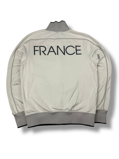 Frankreich Nike Track Jacket – Weiß – Größe S