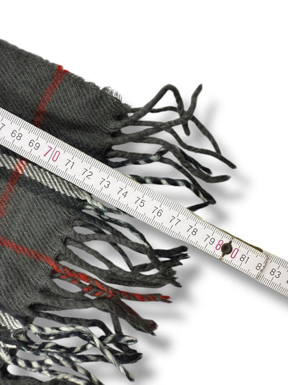 Burberry Schal – Grau – 100 % Lammwolle