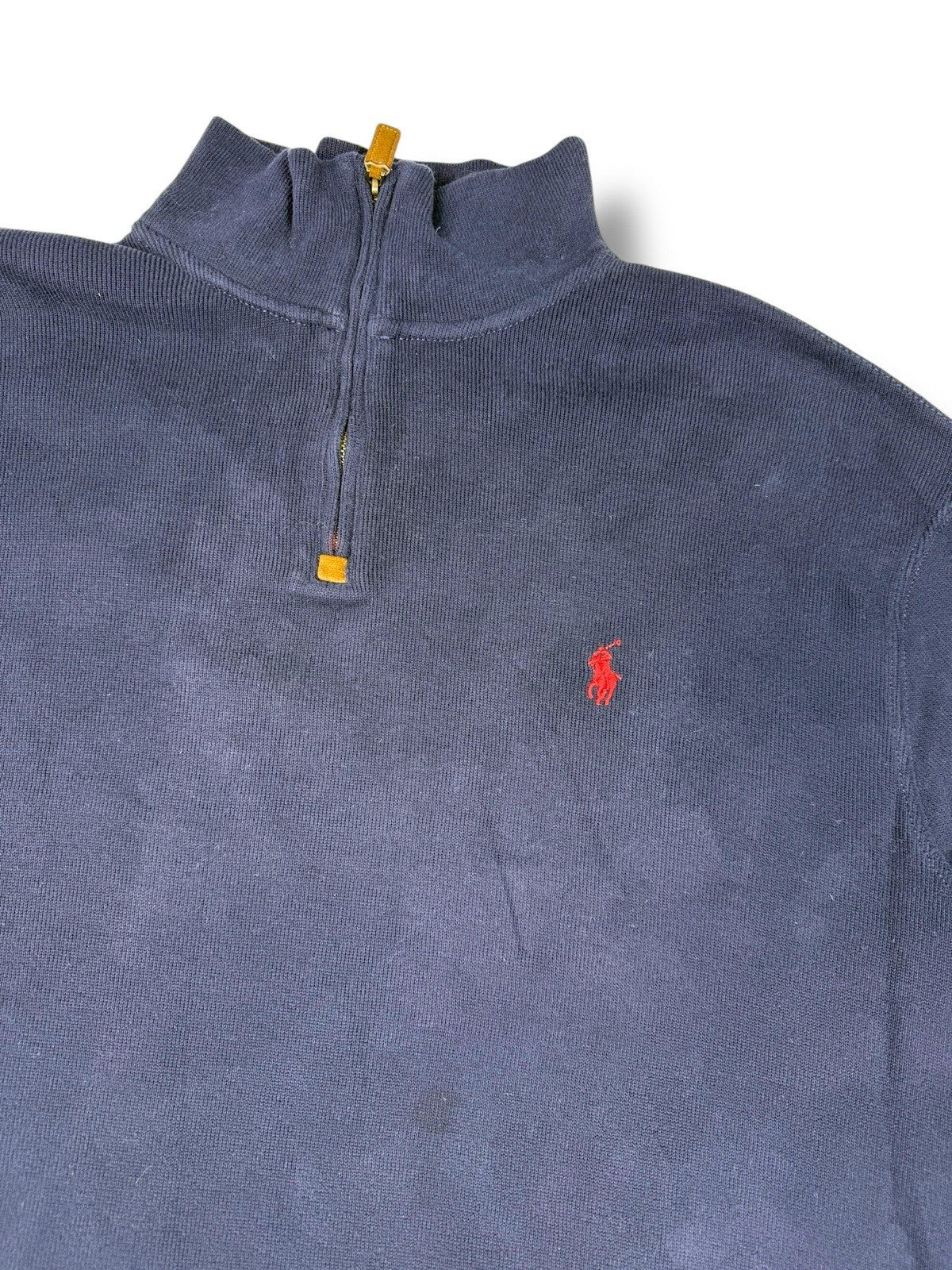 Ralph Lauren Sweater – Marineblau – Größe XL – Feinstrick