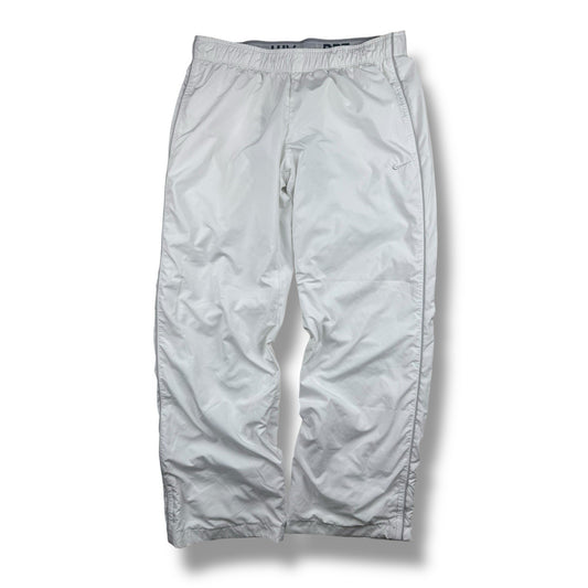 Nike Track Pants – Weiß – Damen S – Open Leg