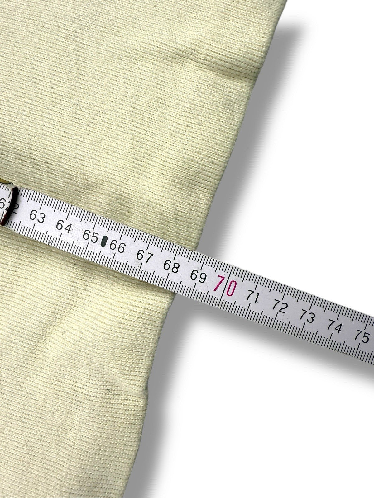 Ralph Lauren Sweater – Weiß – Größe M – Feinstrick Quarter ZIP Pullover 