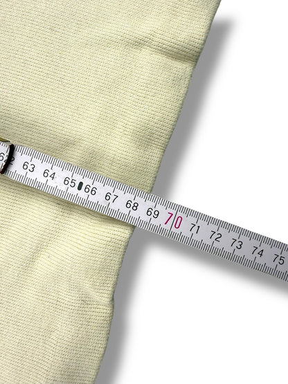 Ralph Lauren Sweater – Weiß – Größe M – Feinstrick Quarter ZIP Pullover 