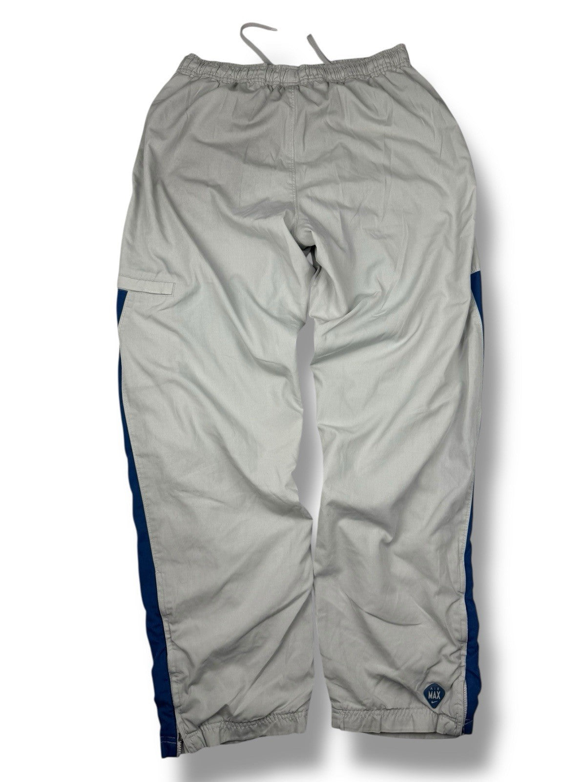 Nike Air Max – Track Pants – Grau/Blau – Größe M