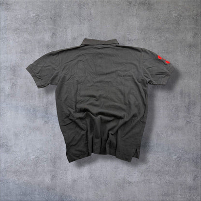 Ralph Lauren Big Pony Polo-Shirt – Schwarz – Herren S (Custom Fit)