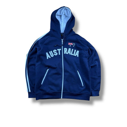 Australier Zip-Hoodie – Grau – Herren S