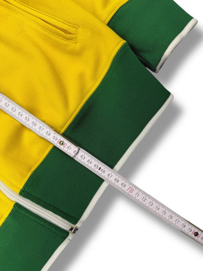 Nike Track Jacket – Brasilien – Gelb/Weiß – Größe M