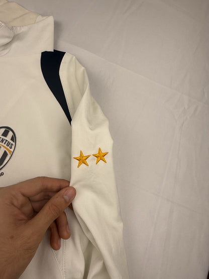 Nike – Juventus Turin Vintage Jacke – Weiß/Schwarz – Größe M