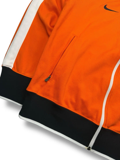 Nike Holland Track Jacket – Orange/Schwarz/Weiß – Größe M – Vintage