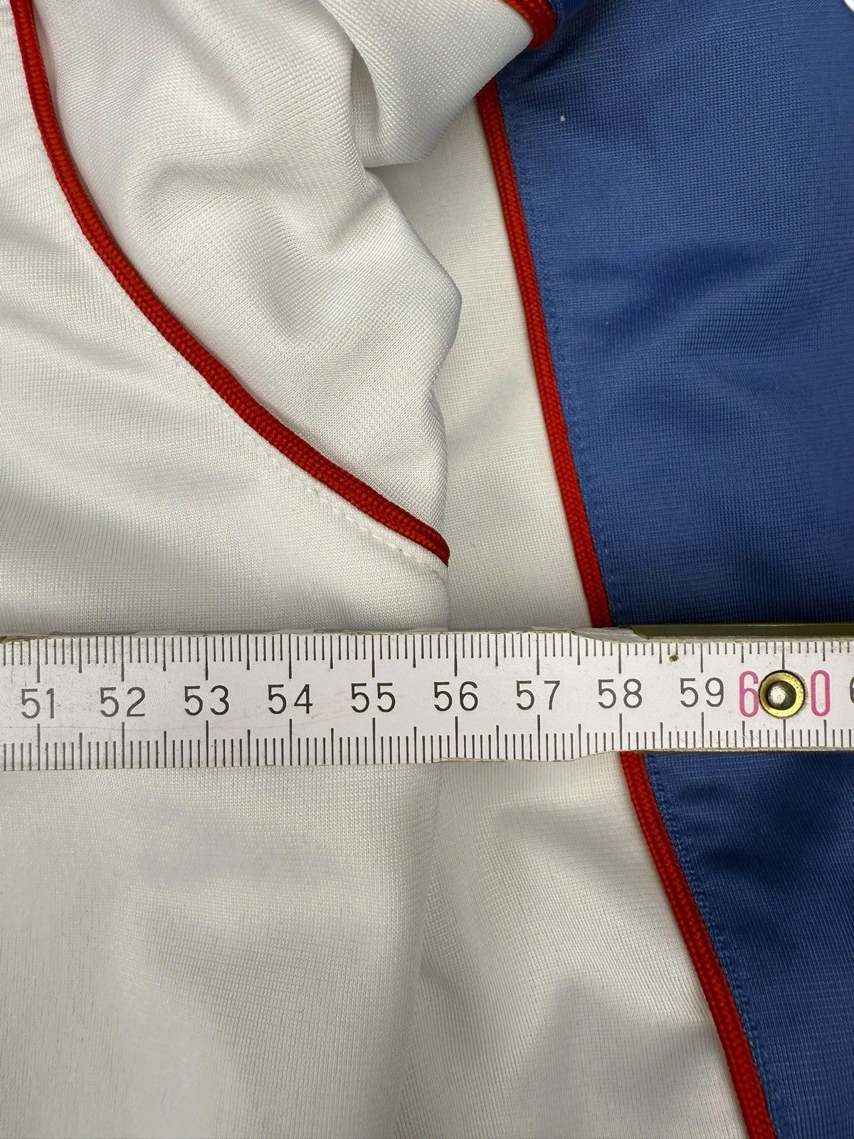 Kappa Tracksuit – Weiß-Blau – Größe M