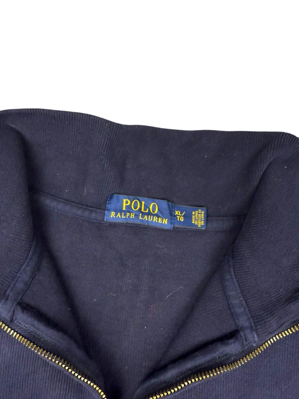 Ralph Lauren Sweater – Marineblau – Größe XL – Feinstrick