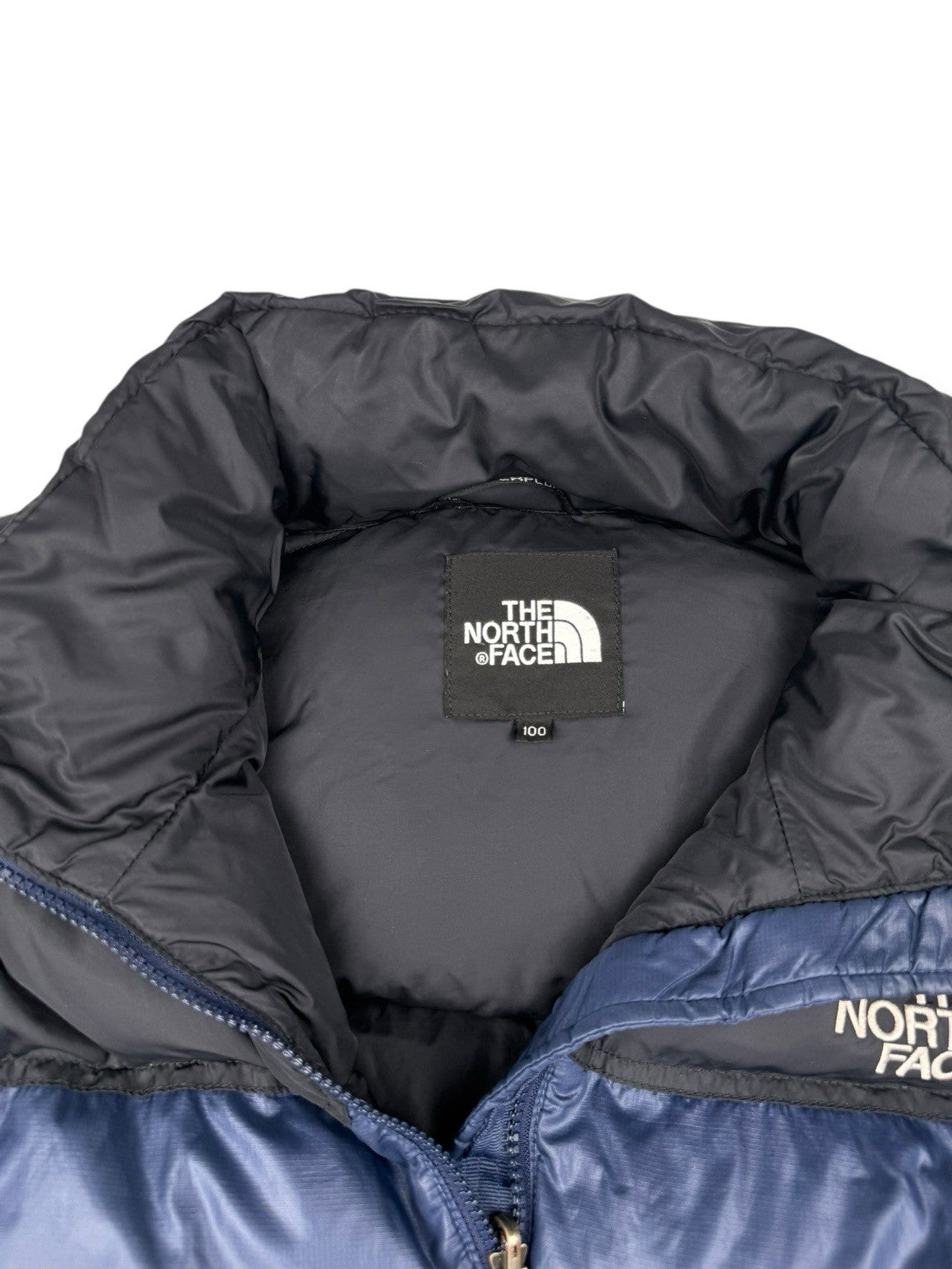 The North Face Puffer Jacket – Marineblau – Größe L  700 Fill