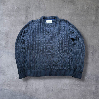 Jack & Jones Premium Strickpullover – Navy – Herren L – Muster 