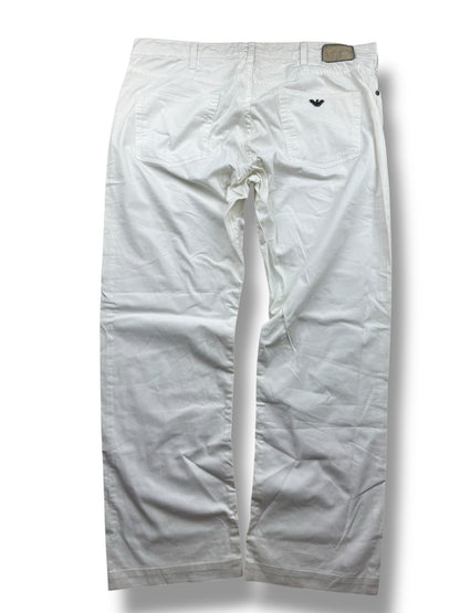 Armani Jeans – Weiß – Größe W40 (ca. EU 50) – Relaxed Fit