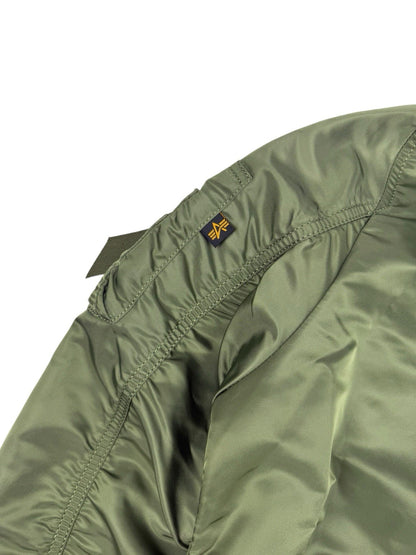 Alpha Industries Bomber Jacket – Grün – Damen M – Neu