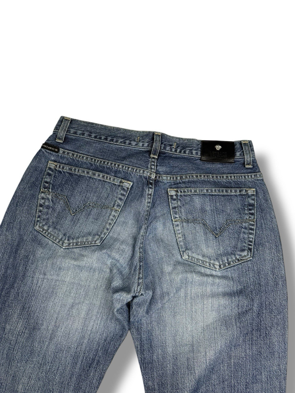 Versace Jeans – Grau – Größe 32/46 – Baggy Fit