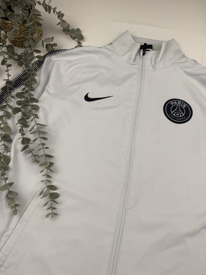 Nike – Paris Saint-Germain Tracksuit – Grau/Schwarz – Größe M – Dri-FIT