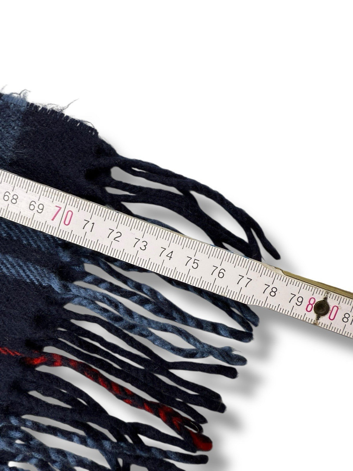 Burberry Schal – Blau – 100 % Lammwolle