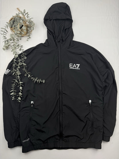 Emporio Armani – Original Track Jacket – Schwarz – Größe M