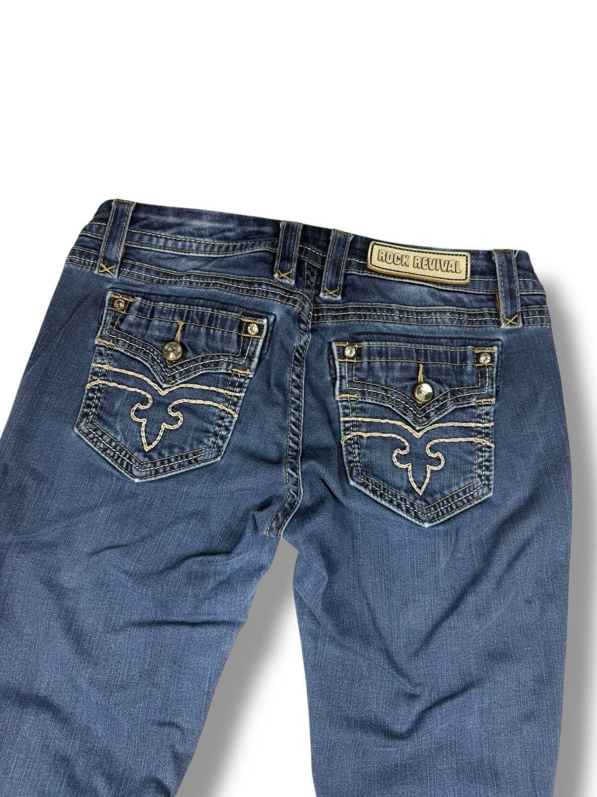 Rock Revival Jeans – Grau – Skinny Fit – Größe W30 (≈ EU 40)