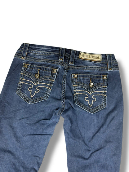 Rock Revival Jeans – Grau – Skinny Fit – Größe W30 (≈ EU 40)