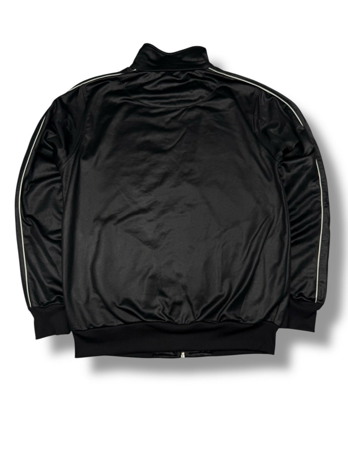 Italia Track Jacket – Schwarz – Größe M – Glänzend