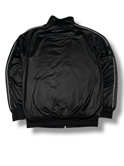 Italia Track Jacket – Schwarz – Größe M – Glänzend
