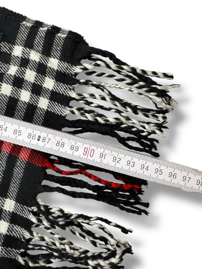 Burberry Schal – Schwarz – 100 % Lammwolle
