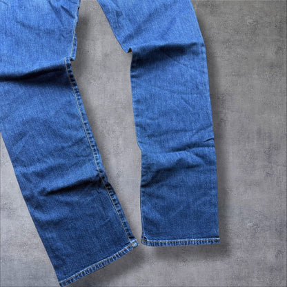 Emporio Armani Jeans – Blau – Herren W38 L34 – Klassisch mit Logo-Detail