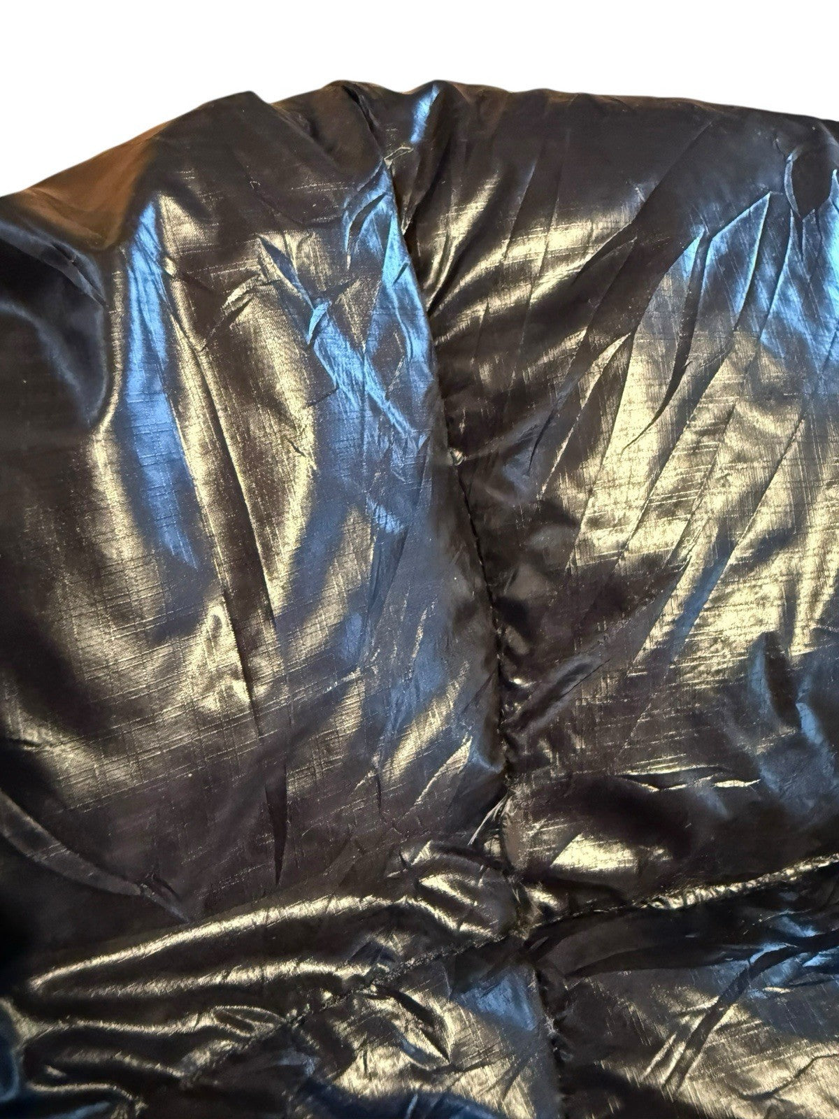 The North Face Puffer Jacket – Schwarz/Glänzend – 700 Fill – Herren M