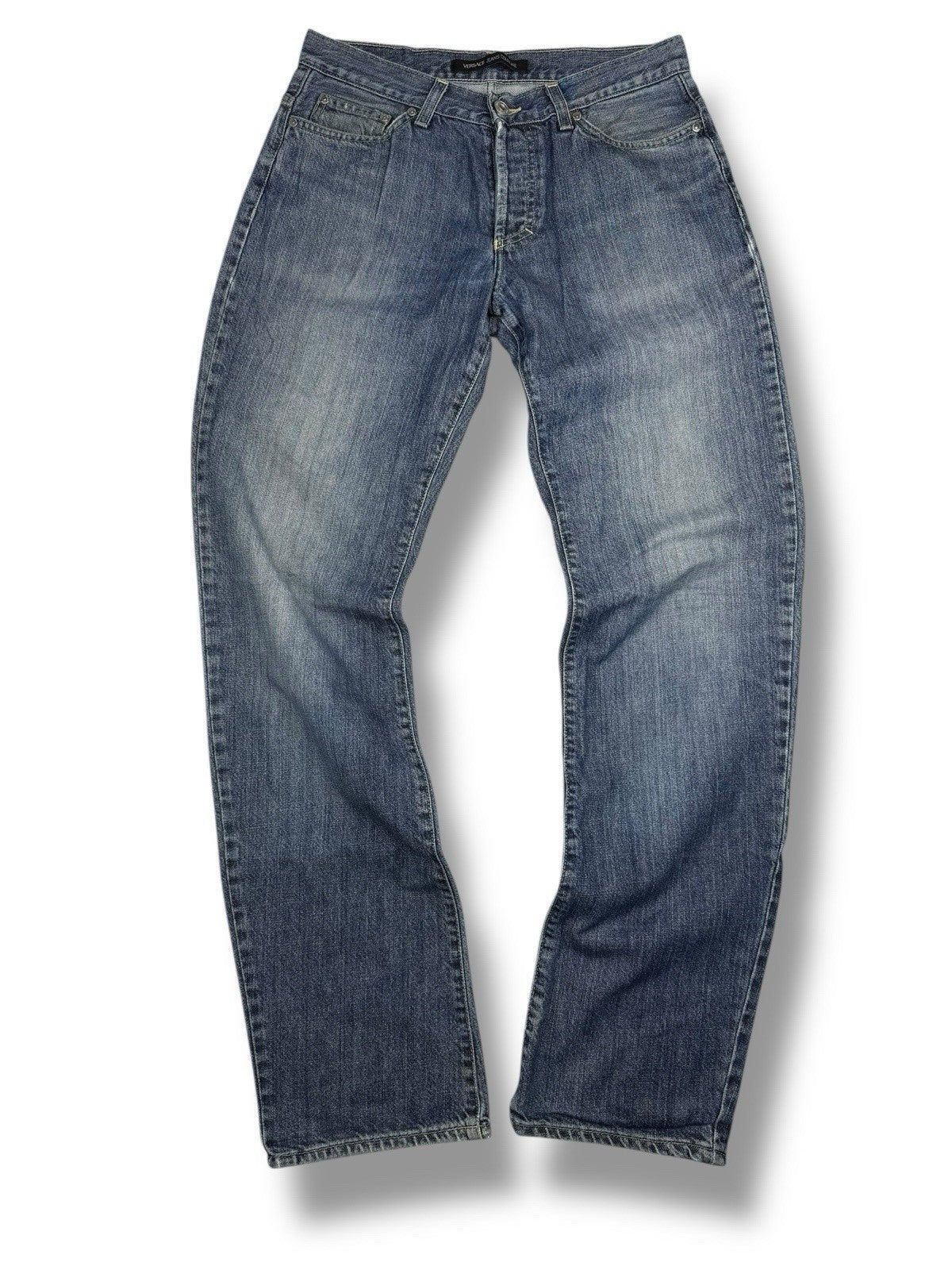 Versace Jeans – Grau – Größe 32/46 – Baggy Fit