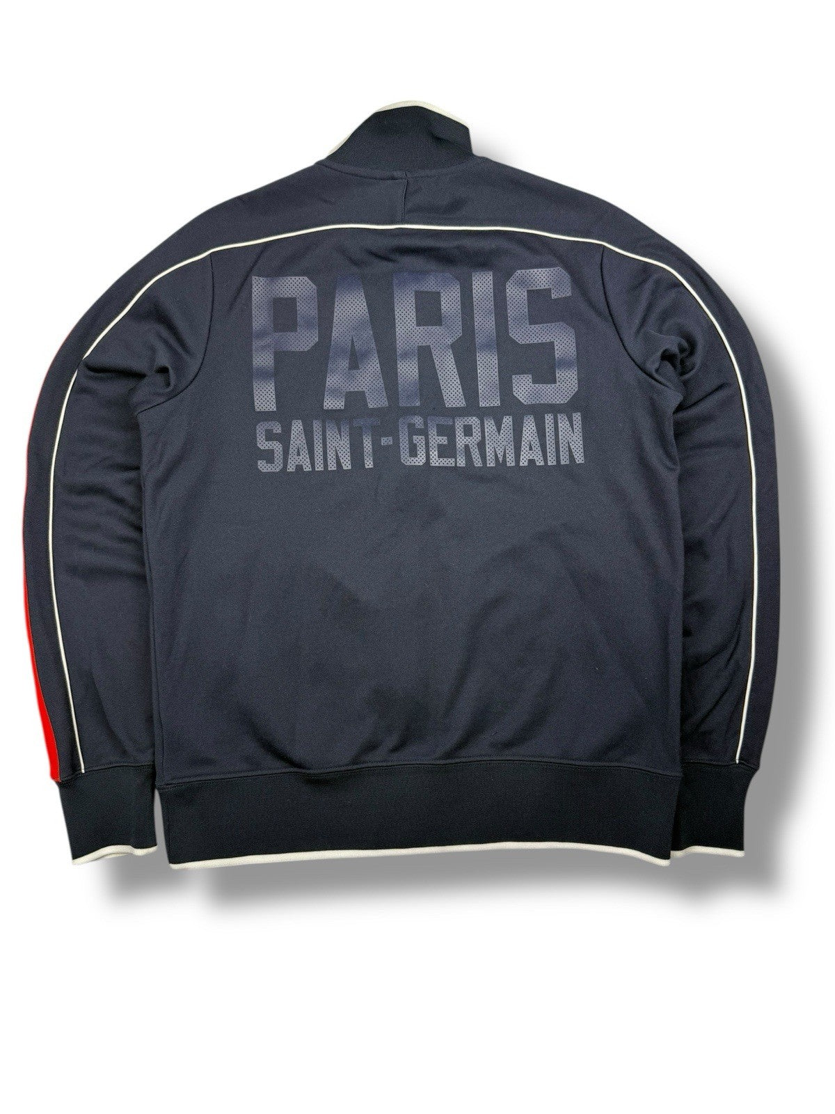 Paris Saint-Germain Track Jacket – Dunkelblau/Rot – Größe M – Vintage Nike