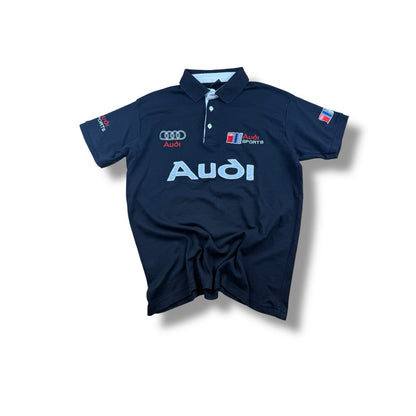 Audi Sport Polo-Shirt – Schwarz – Herren M