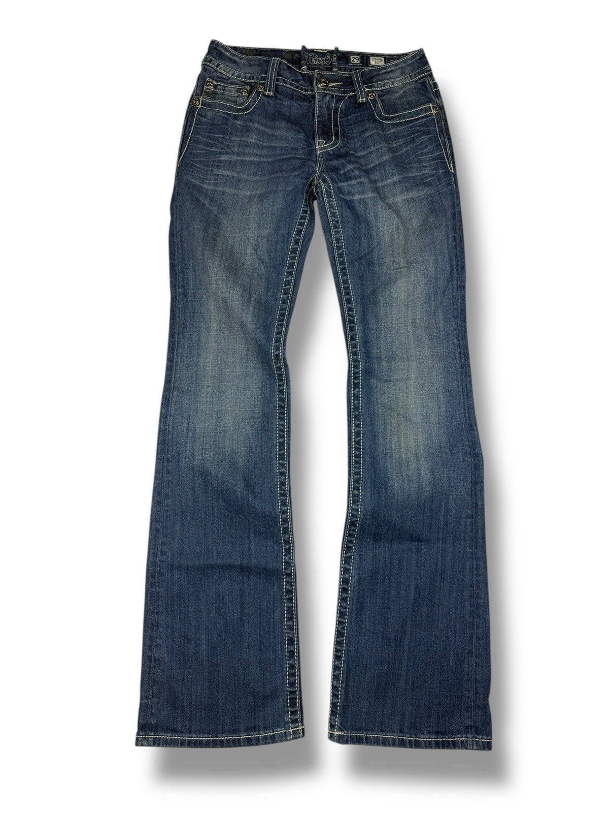 Miss Me Flared Jeans – Dunkelblau – Größe W29 (≈ EU 38)