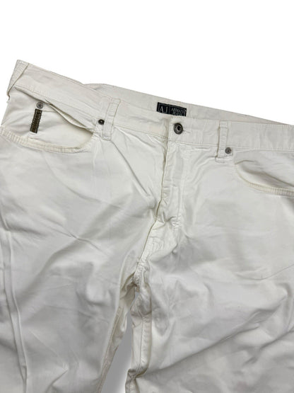 Armani Jeans – Weiß – Größe W40 (ca. EU 50) – Relaxed Fit