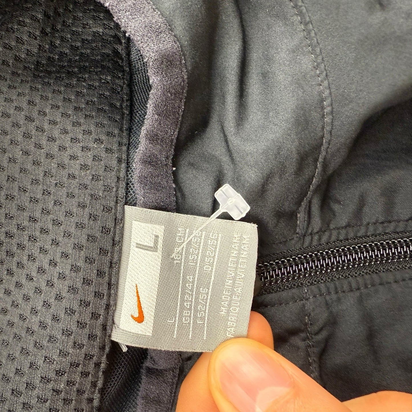 Nike Track Jacket – Schwarz – Herren L